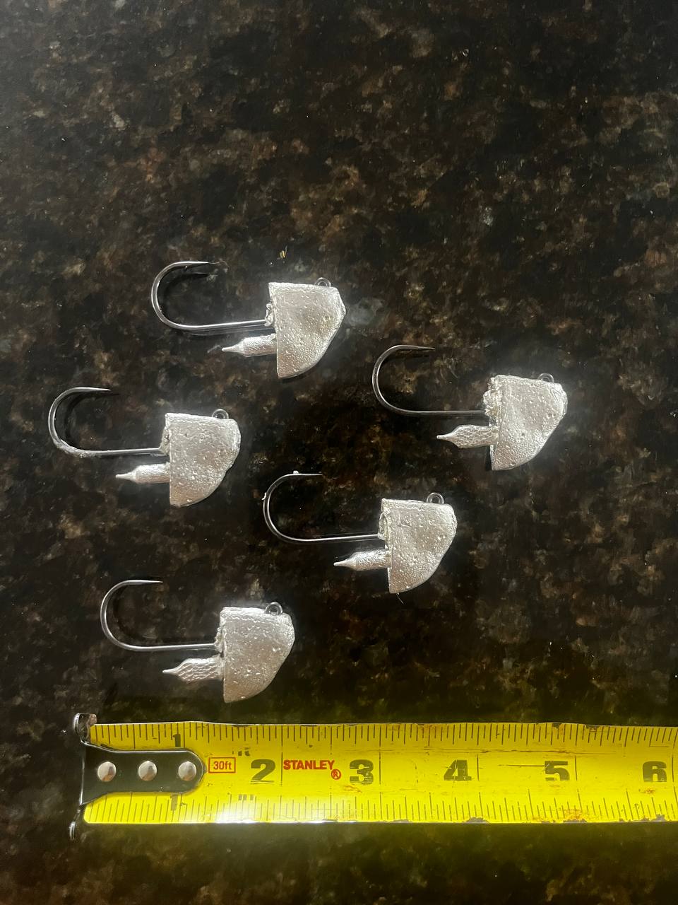 4 inch Swimbait Jig Heads (5 pack)